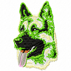 Dogs Embroidery Design 1 Dogs Embroidery Design 1